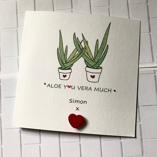 Anniversary Birthday Card for, Boyfriend, Girlfriend, Husband, Wife, Handmade 