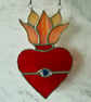 Stained Glass Sacred Heart - Image 2