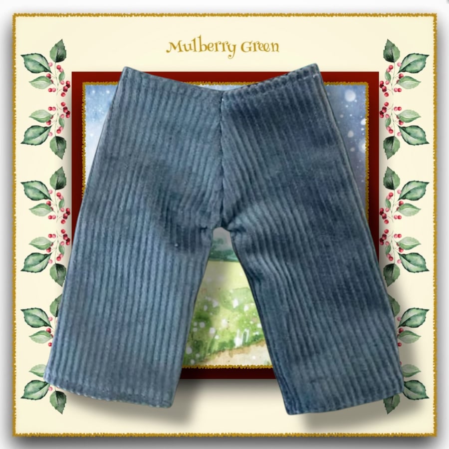 Grey Corduroy Trousers