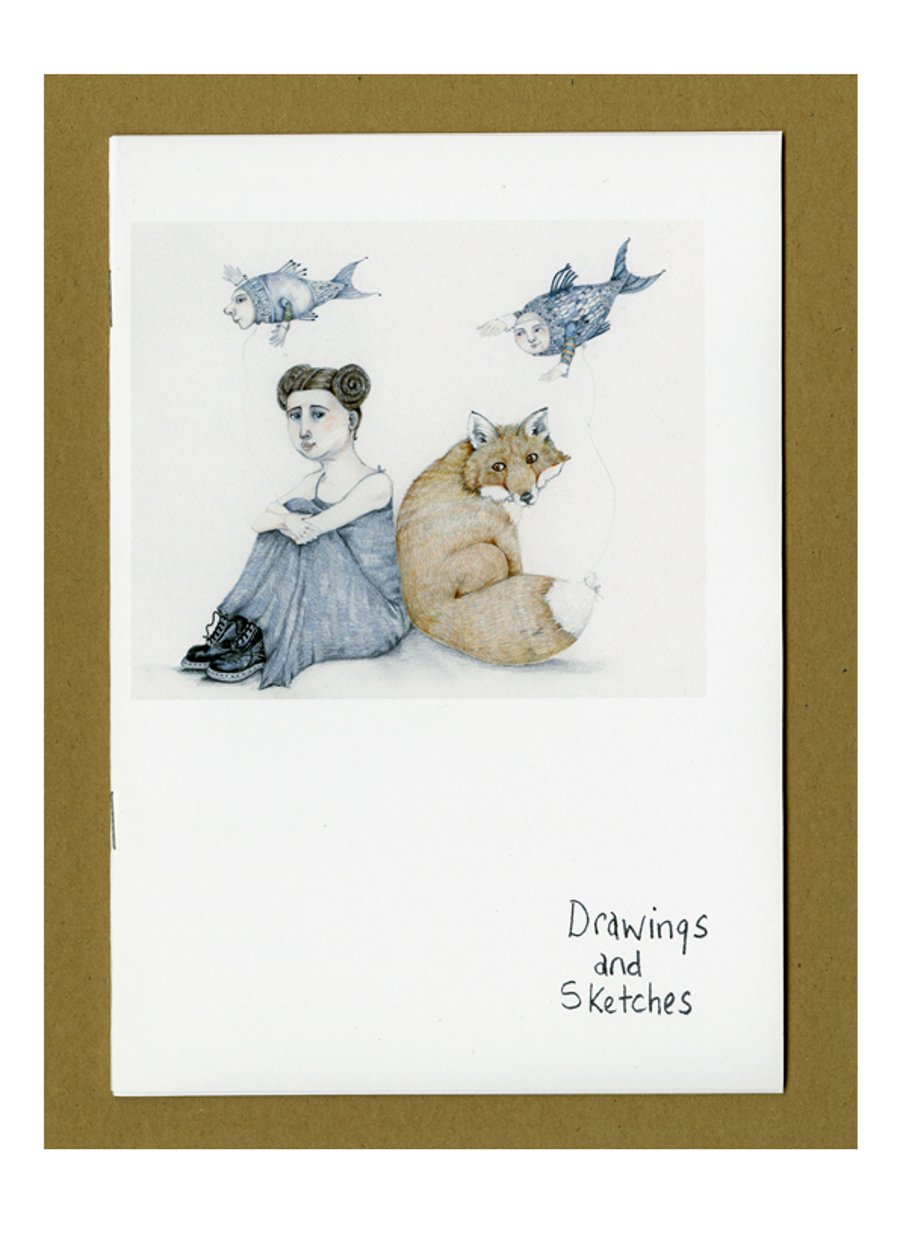 Illustration Art Zine 5x7 Full colour illustrations