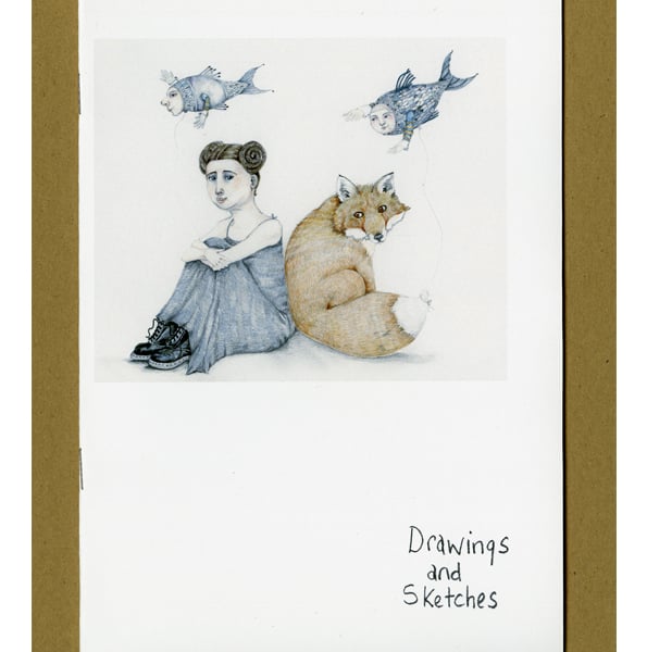 Illustration Art Zine 5x7 Full colour illustrations