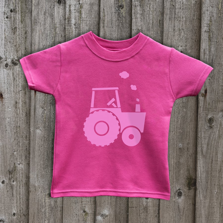 TRACTOR   Kids T shirts 