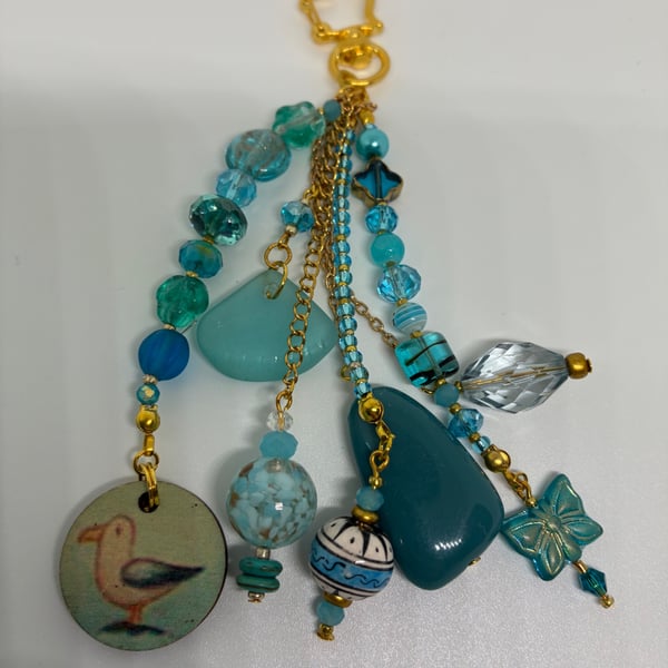 Seaside bagcharm