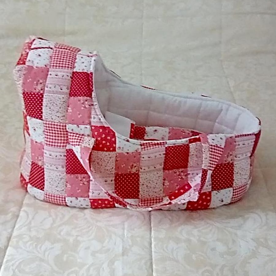 Large Doll's Carrycot suitable for 18 inch dolls