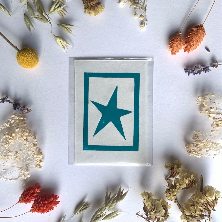 Mini Original Lino Print