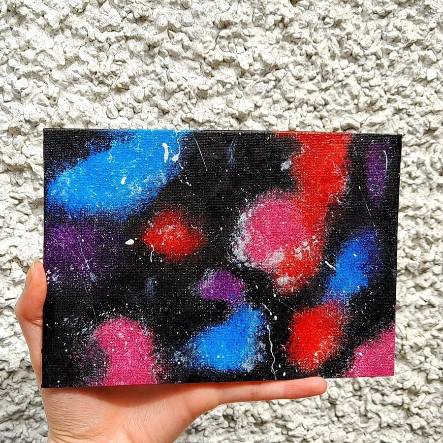 Small Space Galaxy Painting