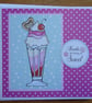 Ice Cream Sundae Card - Thanks for being so Sweet - Image 3