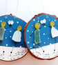 Our First Christmas, Handmade Sea Glass Decoration - Image 4