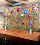Handmade Fused Glass 'IN THE GARDEN' Picture. - Image 2