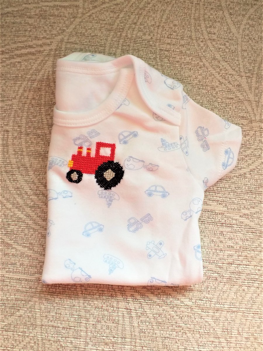 Tractor Vest Age 0-3 months