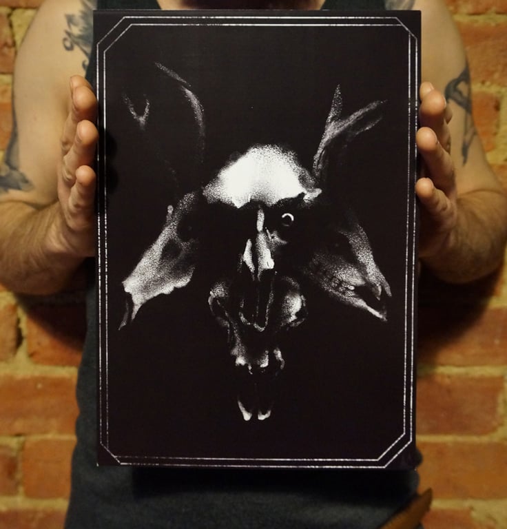 A4 Devil Tarot Print