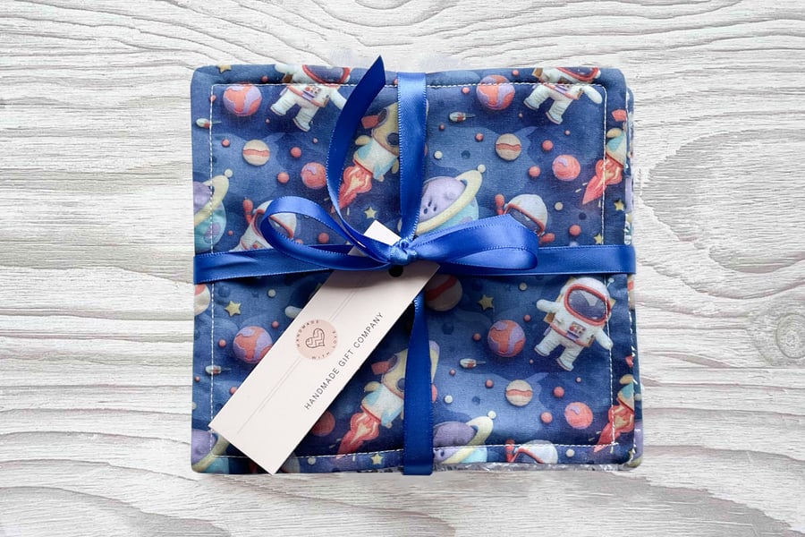 Reusable Baby Wipes, Face Cloths, Washable Wipes, Eco Friendly, Blue-BD154