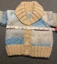 Chunky Hand Knitted Cardigan (Chest 20”) - Image 3