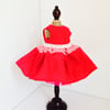 Special Offer - Full skirted red dress - 42cm doll