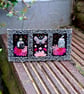 Vintage Gothic Botanical Mini Photo Frame Floral Witch Potion Spooky Cute