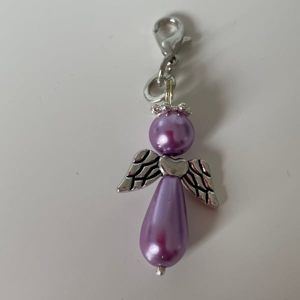 Angel Bag Charm or Key Ring add on