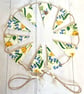 Spring Summer Themed Bunting. Decoupaged in Emma Bridgewater Design - Image 2