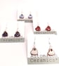 Heart pendant earrings  - Image 3