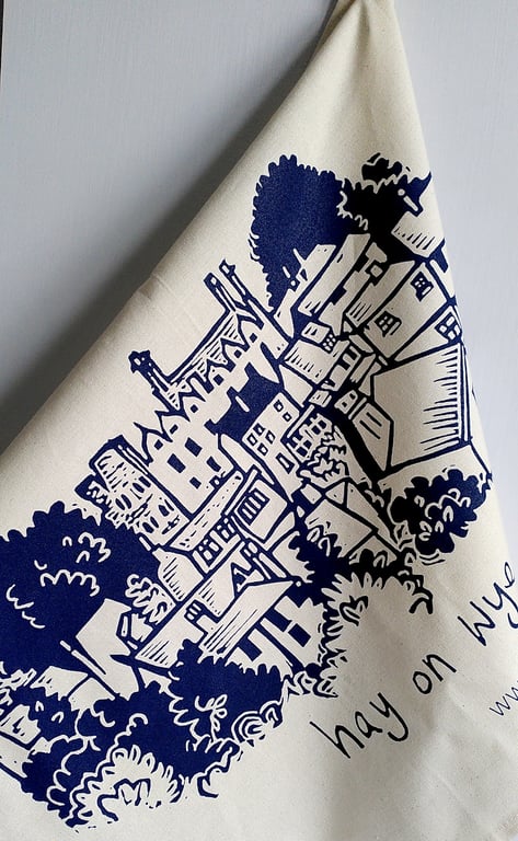 Hay on Wye - tea towels