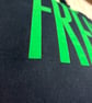 Freak Organic Cotton bag shopper. Bright insult tote - Image 2