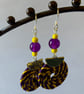 Spiral Satin Cord Earrings - Image 3