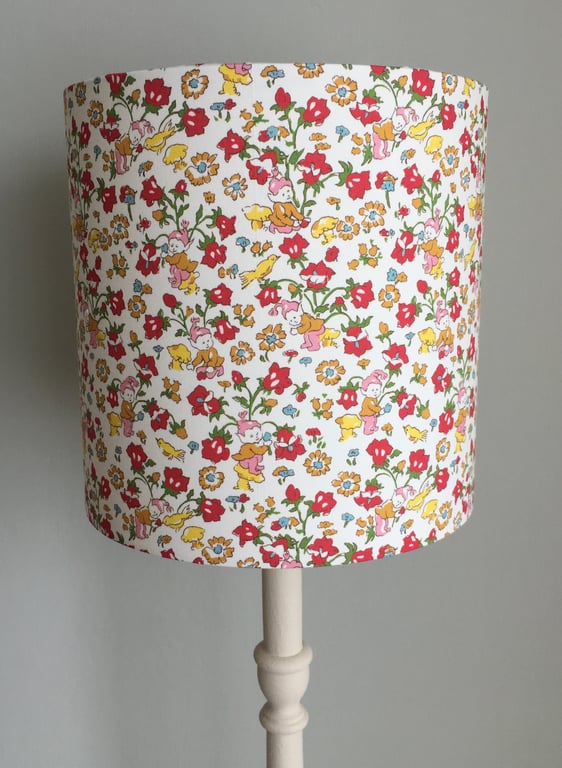 NEW LIberty Pixies -Handmade Children’s Table Lampshade.