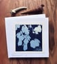 Horse Chestnut - Cyanotype Card with envelope