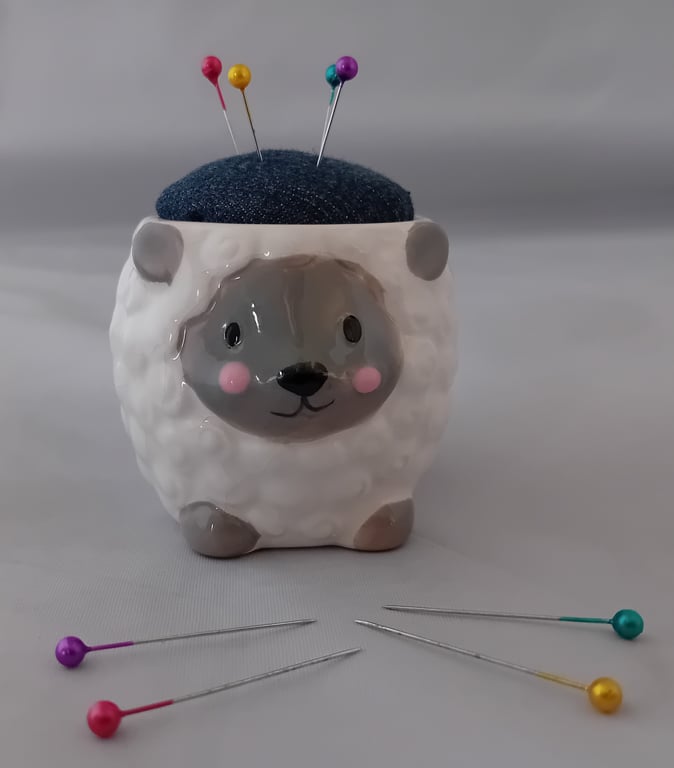 Novelty Pin Cushion – Egg Cup with Personality