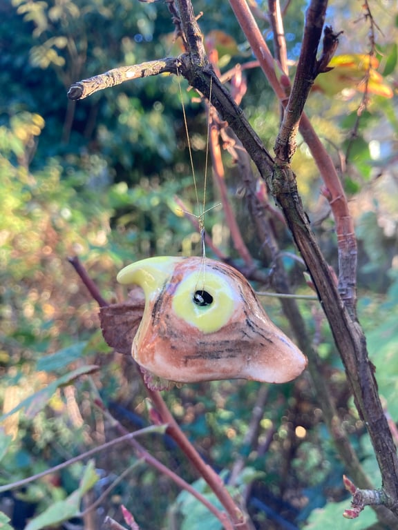 Hanging bird decoration