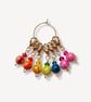 Crochet Stitch markers - Gumball