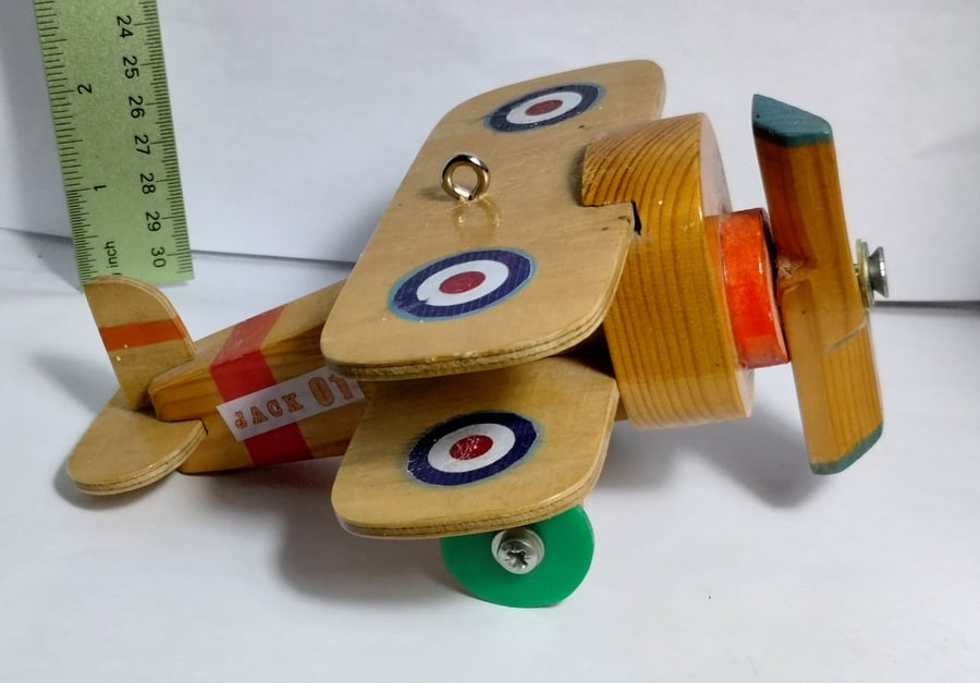 Bi Plane made from timber