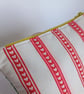 Zipped pouch bag - Romantic Christmas scene - Snowy houses with kissing couple - Image 3