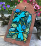 Dragonflies Clay Tile Hanging - Image 2
