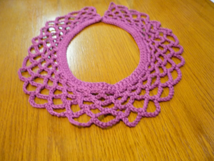 Hand crochet Ladies Collar