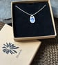 Handcrafted Pendant Necklace, One of a Kind, Sterling Silver, Gift Boxed. - Image 1