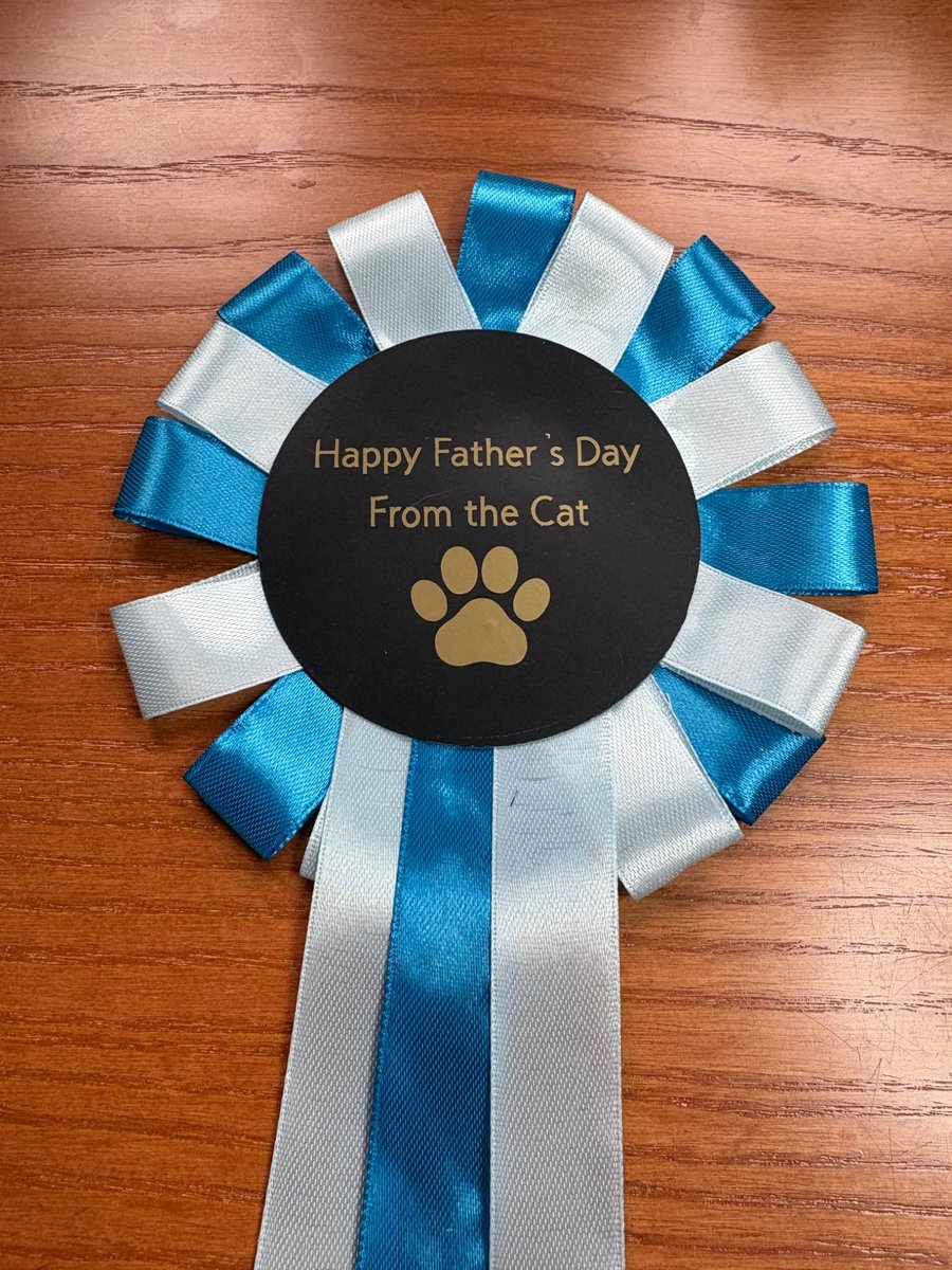 Happy Father's Day Rosette