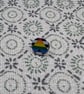 Ally Flag Pin - Pride Themed Pin - Small Resin Topped Pin Badge - LGBTQ