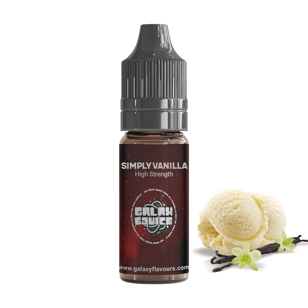 Simply Vanilla High Strength Professional Flavouring. Over 250 Flavours.