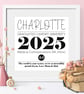 Personalised Graduation Print, student gift idea for him or her - Image 3