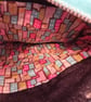 Dark Denim Crossbody Bag – Upcycled with a Pop of Colour - Image 7
