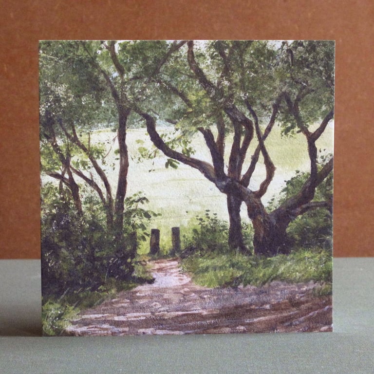 Blank Fine Art Card with Envelope