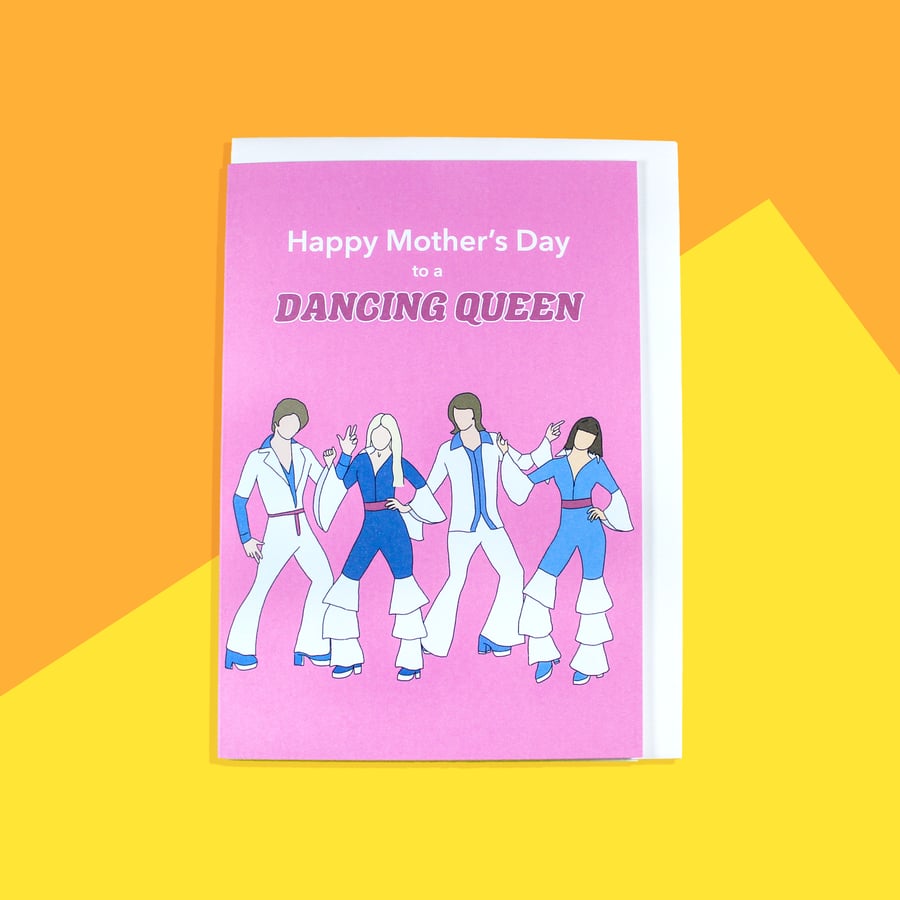 Funny Mother's Day Card - Dancing Queen