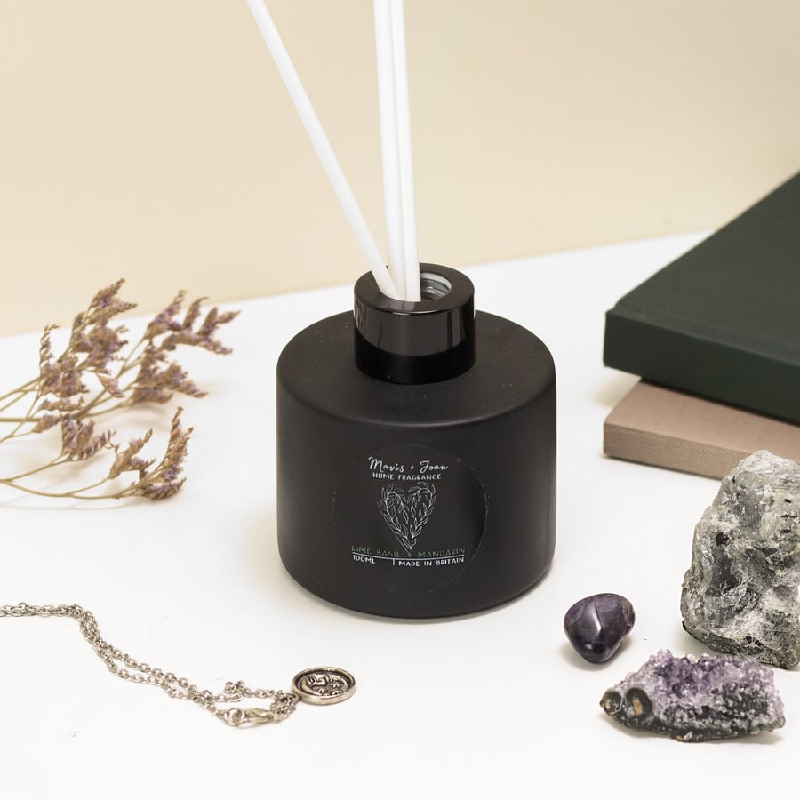 Lime, Basil and mandarin - Reed diffuser 