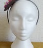 Handmade Fascinator 'Violet' - Image 2