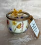 Vintage Happiness Candle – Fairycore Floral Candle