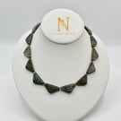 Picasso Triangle Statement Necklace