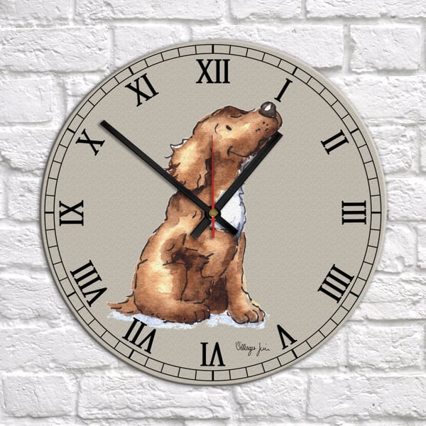 Cocker (Working) Clock