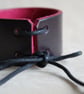 Leather Wrist Cuff: Celtic Heart Knot Bracelet - Image 9