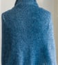 This cape is 'The Supersized Hug' - hand knit, isoft and warm capelet or poncho - Image 5