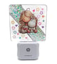 Plug In Unicorn Night Light with Auto Sensor with Cool White Light